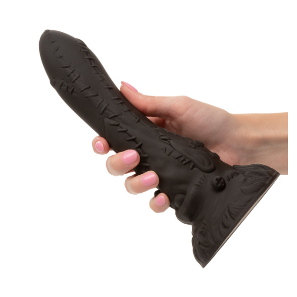 9.5 Inch Monster Fantasy Dildo - Frankenstein Black