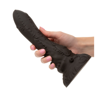 9.5 Inch Monster Fantasy Dildo - Frankenstein Black