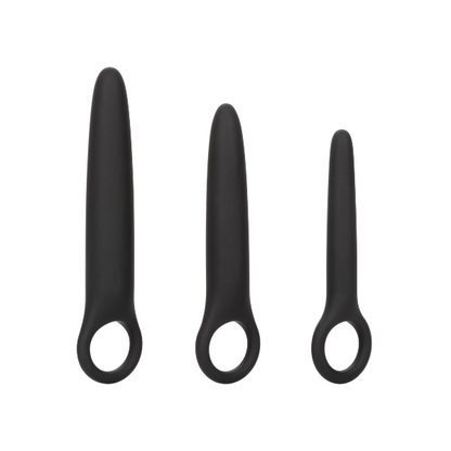 CalExotics Progressive Anal Dilator Training Set - 3 Sizes - Blac