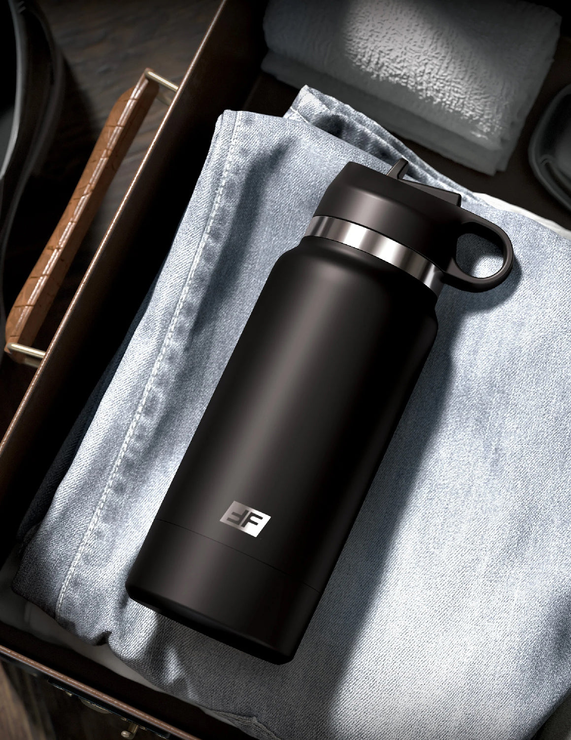 Fap Flask Water Bottle Discreet Suction Control Masturbator