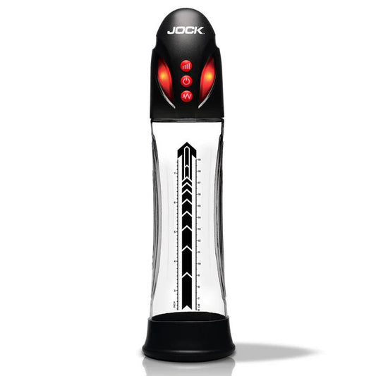 "Power Up Automatic Waterproof Penis Pump - Clear JOCK-CN1037"