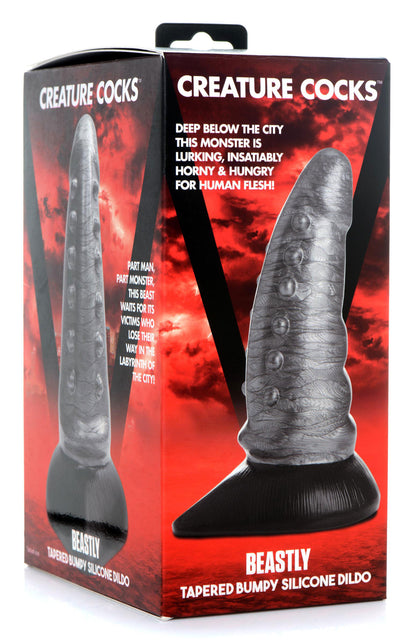Realistic Tentacle Dildo 8.25" Silicone Fantasy Monster Cock Suction Cup