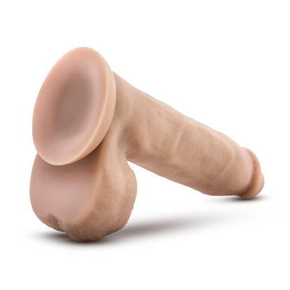 8 Inch Realistic Dildo Suction Cup Beige - Coverboy War Hero 8" Lifelike