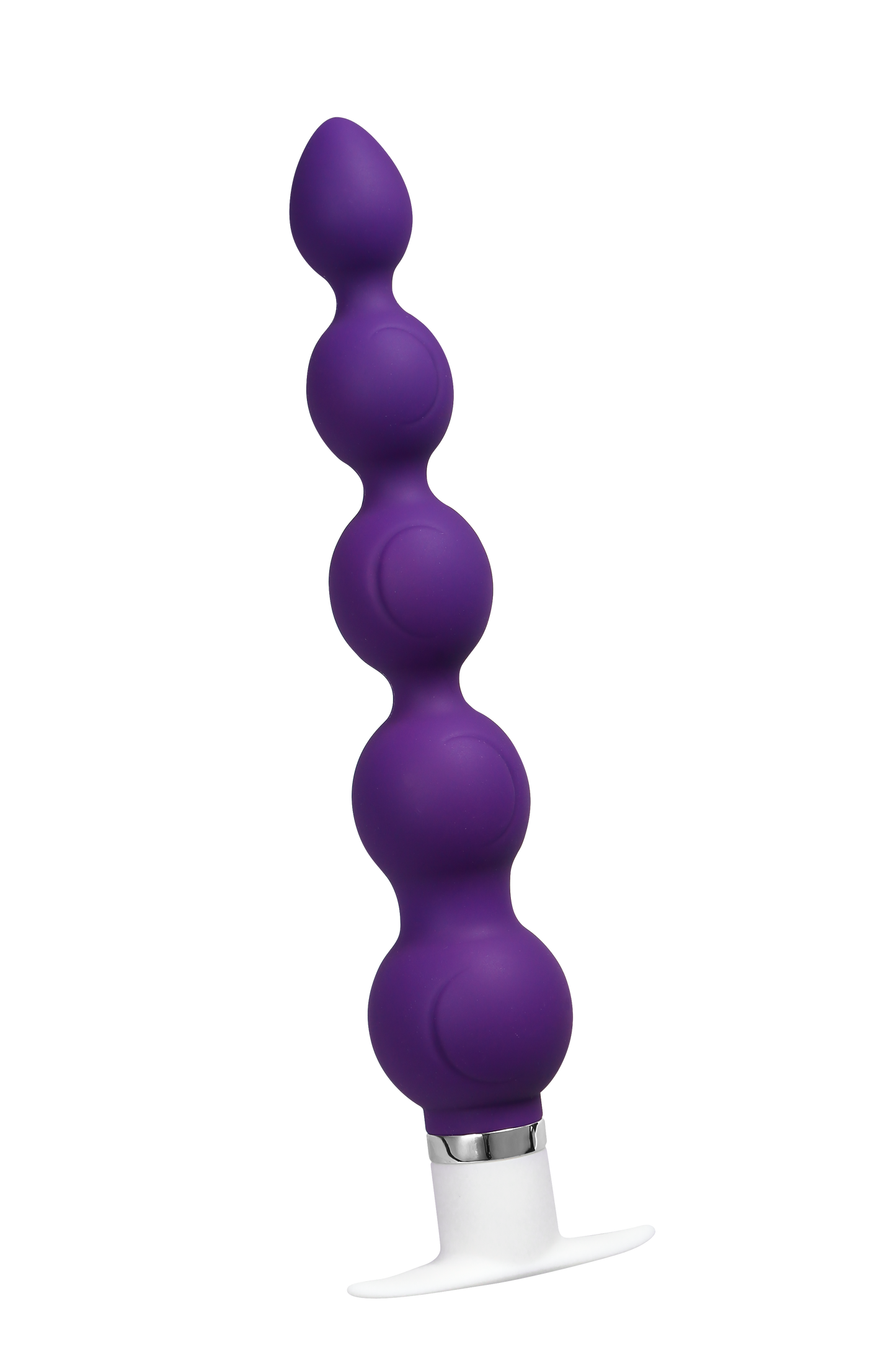 Quaker Vibrating Anal Beads – 12 Modes Indigo Silicone