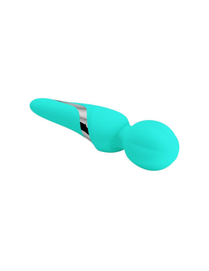 Clam Silicone Vibrator 7 Modes 5 Speeds Ultra-Smooth Waterproof Teal