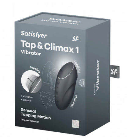 Satisfyer Tap & Climax Clitoral Vibrator – Tapping & Vibration Toy