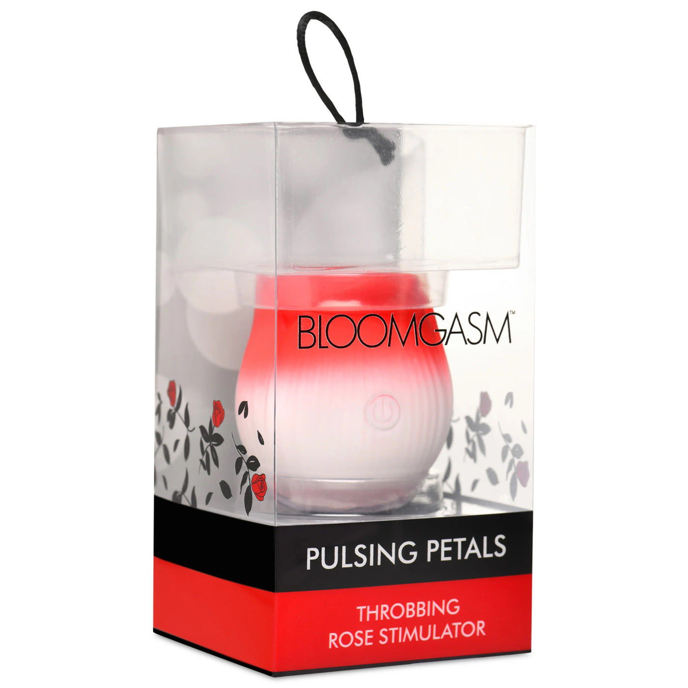 Pulsing Petals Rose Clitoral Pulse Vibrator - Rechargeable Pulsing Stimulator