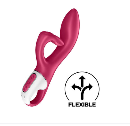 Satisfyer Embrace Me Rabbit Vibrator Berry Rechargeable
