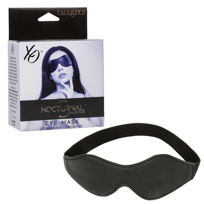 Nocturnal Collection Total Blackout Blindfold Mask - Black