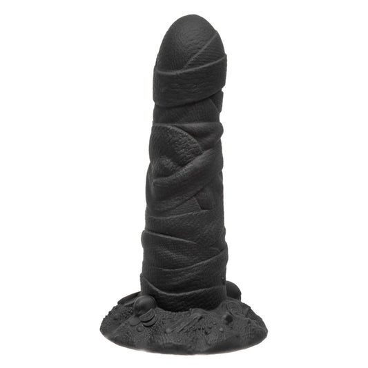 Fantasy Mummy 7.25 Inch Realistic Black Silicone Suction Cup Dildo