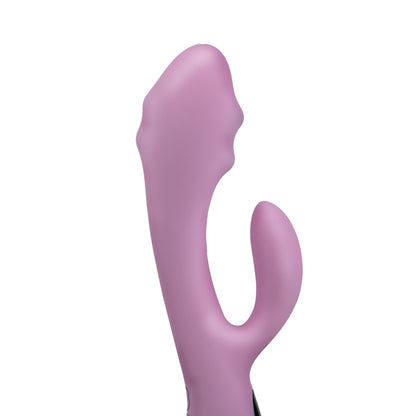 Lucille Majestic Pro Pink G-Spot Vibrator - Rabbit Pearl Beads Massager