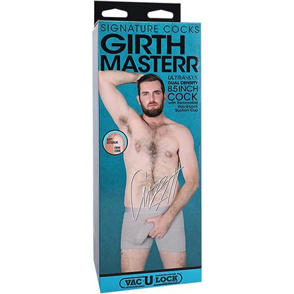 9 Inch Girthmaster Realistic Dildo Doc Johnson ULTRASKYN Dual Density Vac-U-Lock