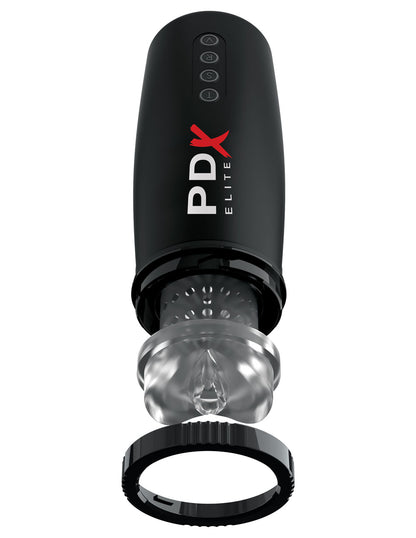 PDX Elite Moto Bator 2 Rechargeable Thrusting Stroker