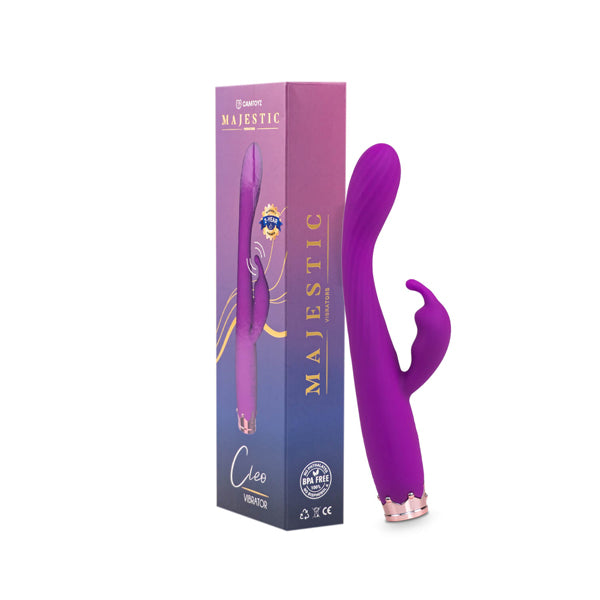 G-Spot Vibrator Majestic – Ergonomic Purple G-Spot Stimulator 10 Modes