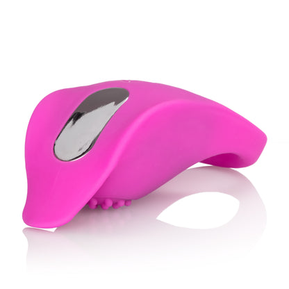 Rechargeable Vibrating Cock Ring - 7 Modes, Waterproof Silicone Pink