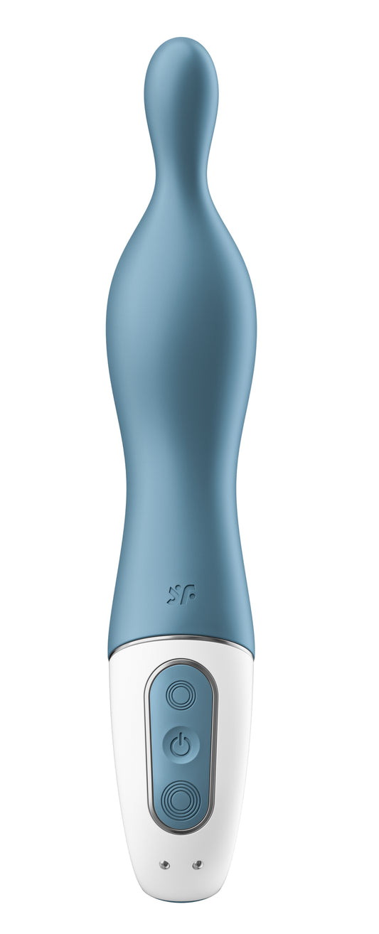 Satisfyer A-Mazing 1 Rechargeable A-Spot Vibrator - Blue