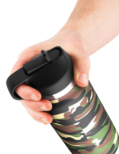 Fap Flask Happy Camper Discreet Camo Bottle Masturbator