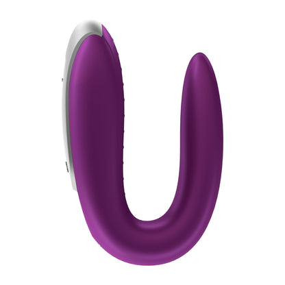 Double Fun Vibrator - Violet Couples U-Shaped Wearable Vibrator