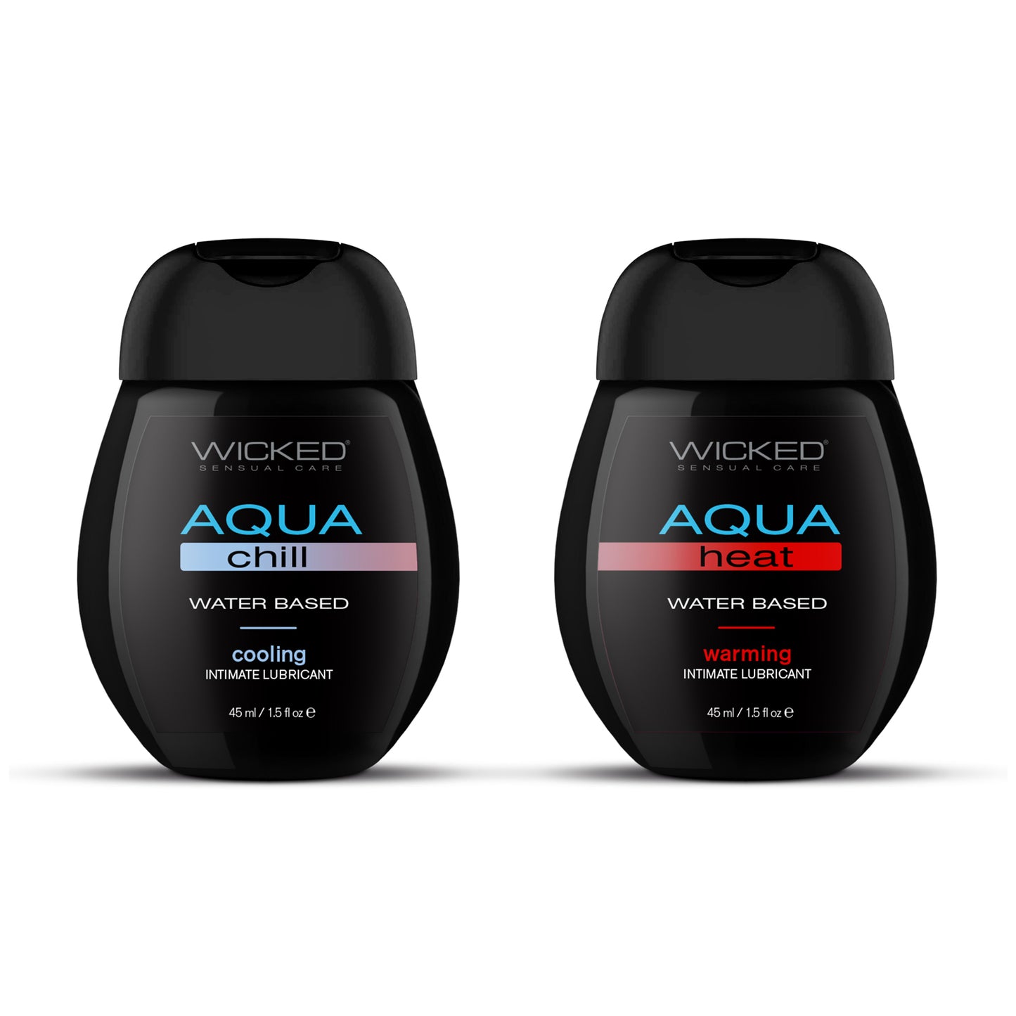 Wicked Sensations Kit - Heat & Chill Warming + Cooling Lubricant Duo 1.5oz Each