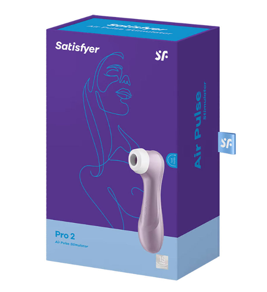 Satisfyer Pro 2 Air Pulse Clitoral Stimulator – Violet