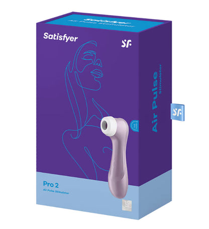 Satisfyer Pro 2 Air Pulse Clitoral Stimulator – Violet
