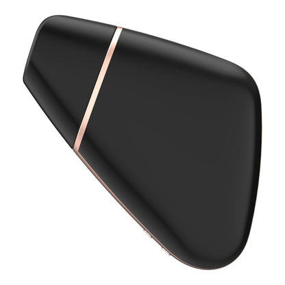 Love Triangle App-Controlled Clitoral Air Pulse Vibrator - Black