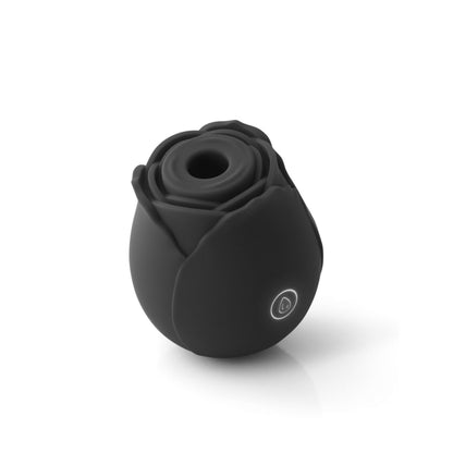 Inya Rose Black Air Pulse Clitoral Stimulator - Rechargeable Suction Rose