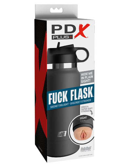 Fuck Flask Discreet Bottle Masturbator Textured Tunnel