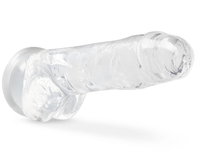 Naturally Yours 8" Crystalline Realistic Suction Cup Dildo