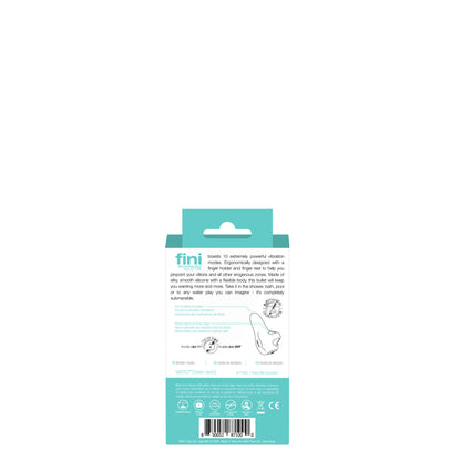 Rechargeable Finger Vibrator Fini Turquoise - Clitoral Stimulator