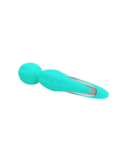 Clam Silicone Vibrator 7 Modes 5 Speeds Ultra-Smooth Waterproof Teal