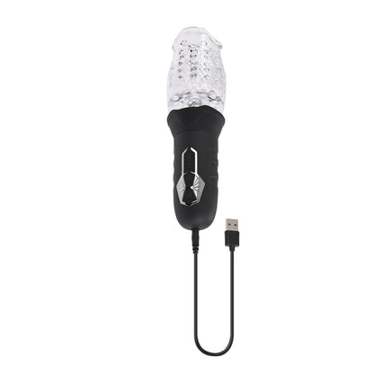 Cyclone Realistic Rotating Stroker - 10-Speed Vibrating Masturbator