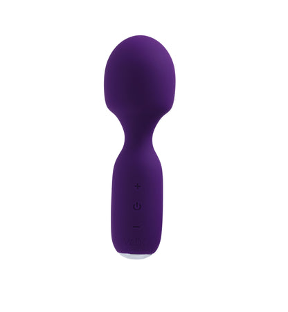 Rechargeable Mini Bullet Vibrator 10 Modes 6 Intensities Waterproof – Purple