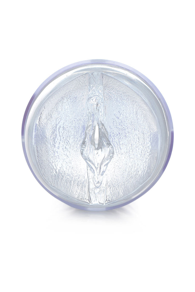 Mistress Julie Diamond Deluxe Clear Pussy Stroker - Suction Control Masturbator