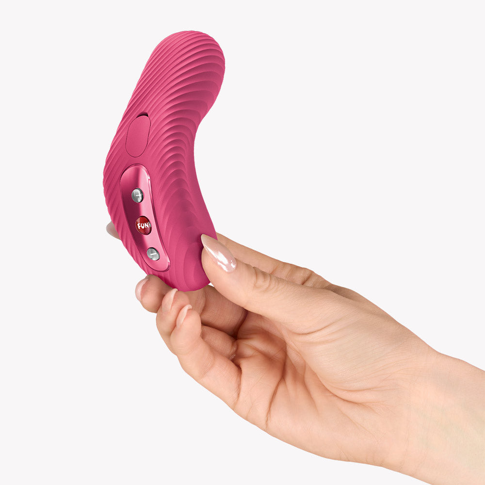 Laya III Lay-On Vibrator Magenta - Clitoral & Couples Vibrator