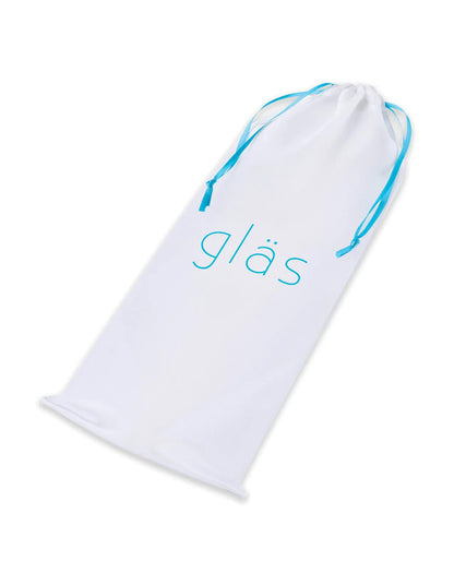 9.25" Double-Ended Glass Dildo Clear Smooth Dual-Ended Probe