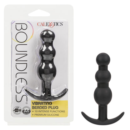 Boundless Vibrating Beaded Butt Plug – 10 Functions