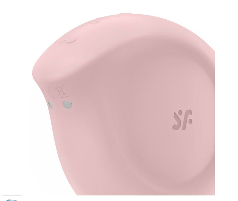 Satisfyer Sugar Rush Air Pulse Clitoral Vibrator + Vibration – Rose