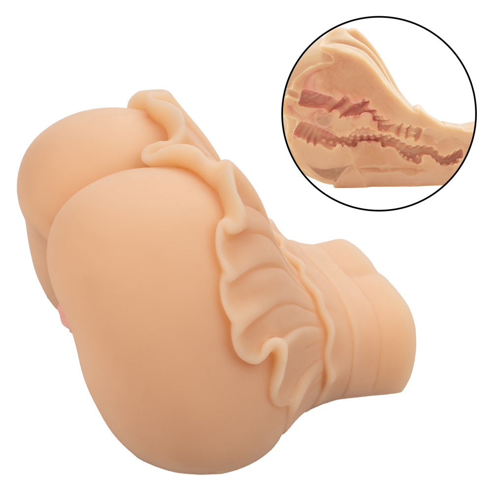 La Chica Show Realistic Masturbator 1.4 lb Double-Entry Pure Skin Stroker