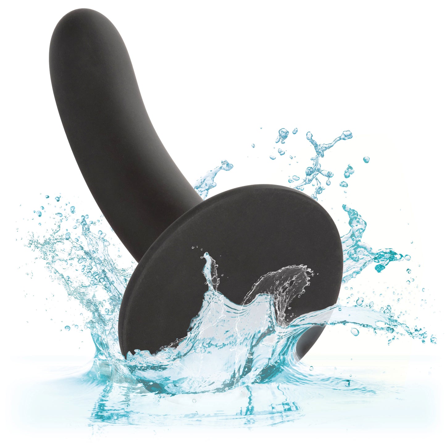 Boundless Smooth 6 Inch Silicone Suction Cup Dildo – Black