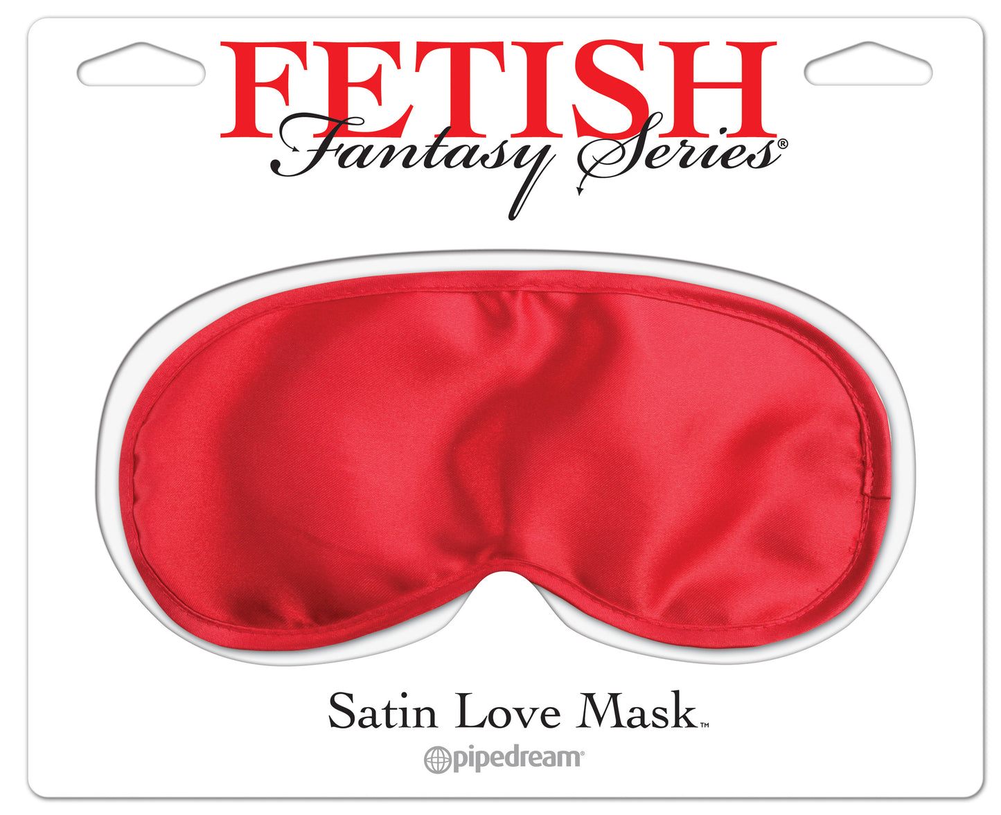 Satin Fetish Fantasy Blindfold - Red