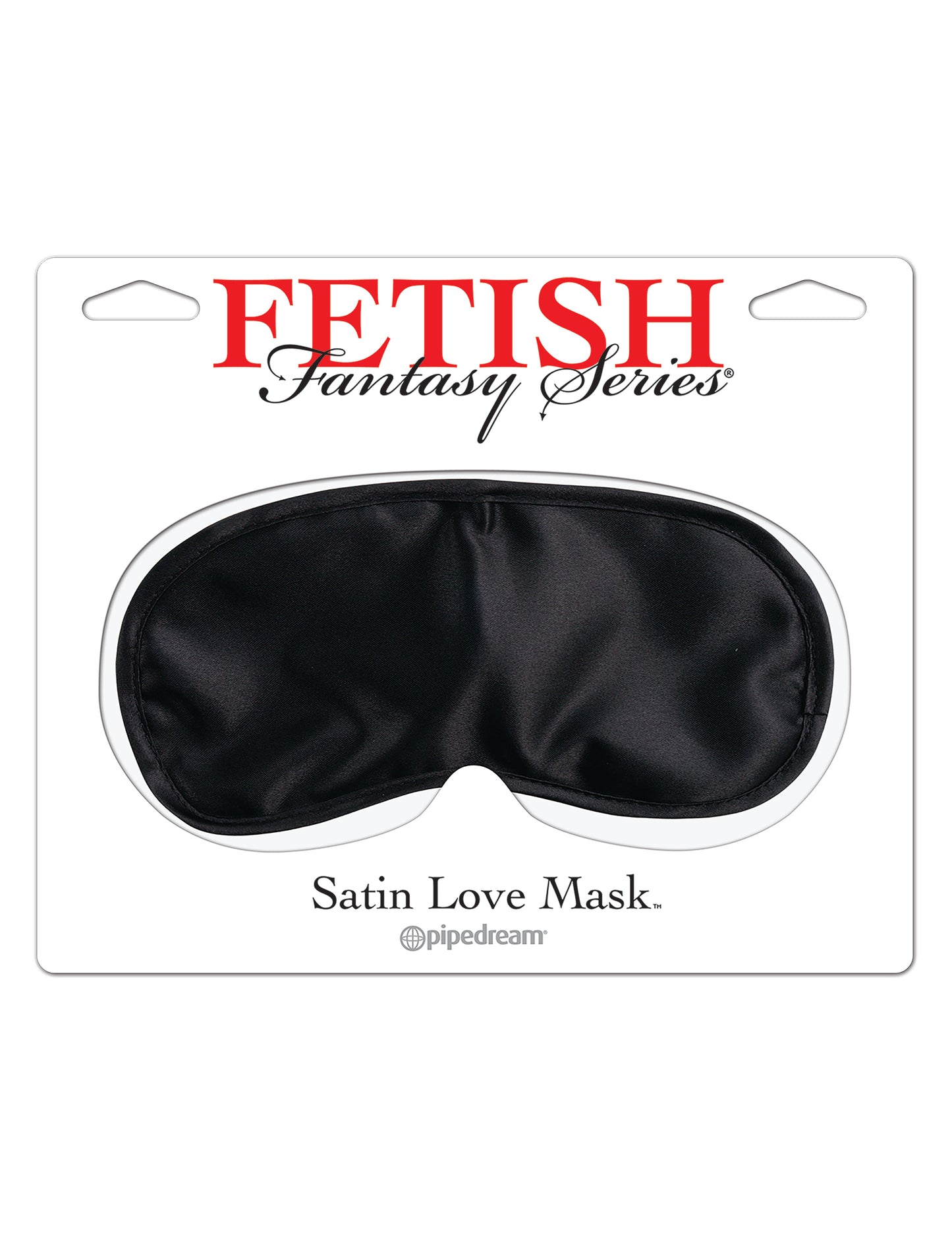 Satin Fetish Fantasy Blindfold - Black