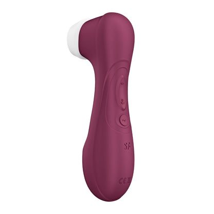 Satisfyer Pro 2 Generation 3 Wine Red Liquid Air Pulse Clitoral Suction Vibrator