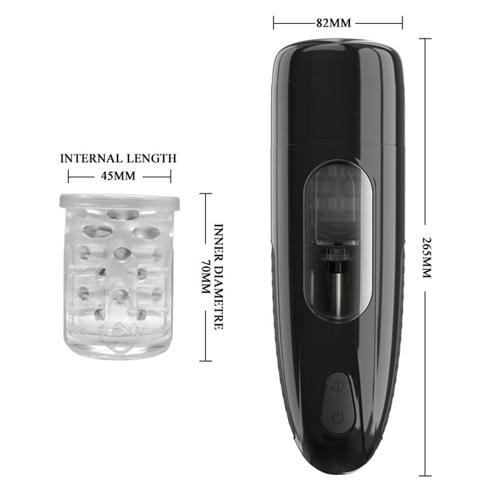 Pretty Love Thrusting & Rotating Masturbator - 10 Modes Memory Function