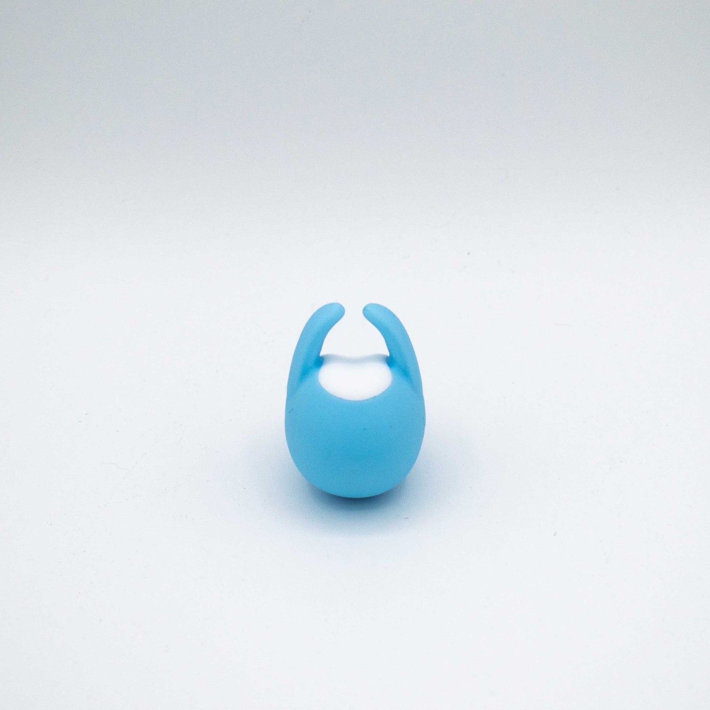 Heavenly Humpback Finger Vibrator - 10 Functions, Discreet Whale Shape, Waterproof Blue