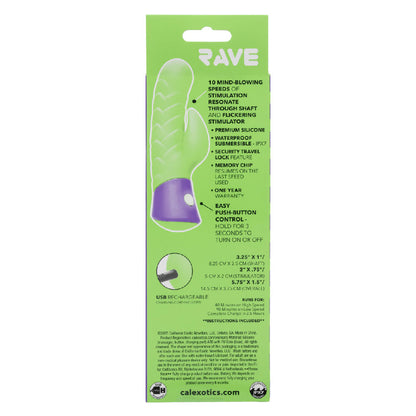 Rave Dragon G-Spot Vibrator Premium Silicone Rechargeable Waterproof