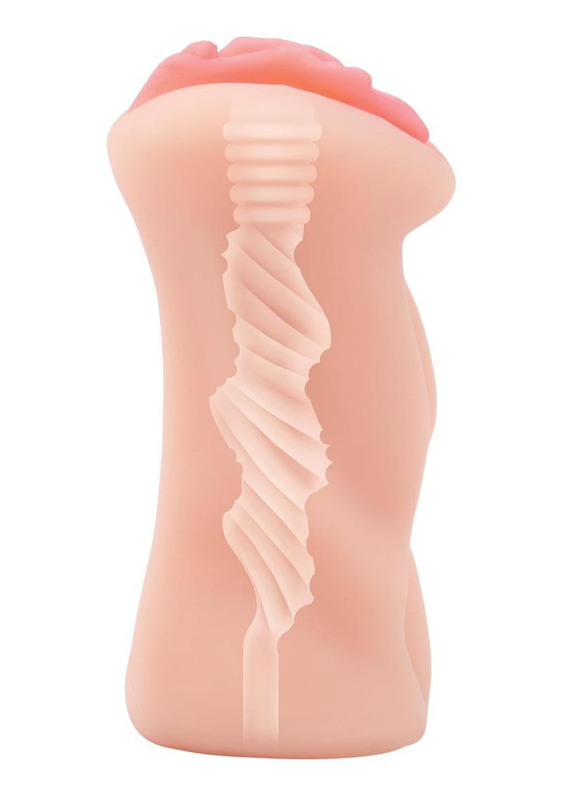 ZOLO Asian Pussy Realistic Male Masturbator - Authentic Textured Vagina Stroker
