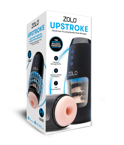 Zolo Upstroke Thrusting Male Masturbator with Internal Nodules