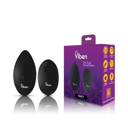 Rechargeable Remote Control Panty Vibrator – Black