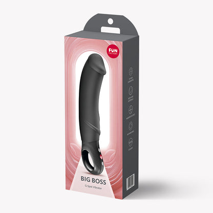 Big Boss G-Spot Vibrator Rechargeable - Black